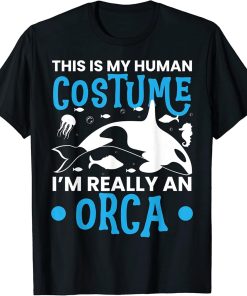 Funny Orca Lover Graphic for Women Men Kids Whale T-Shirt