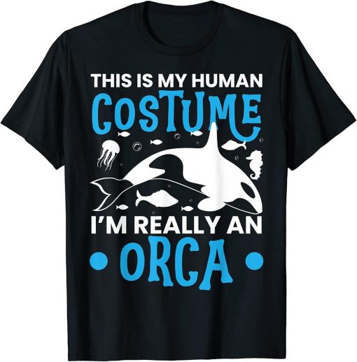 Funny Orca Lover Graphic for Women Men Kids Whale T-Shirt